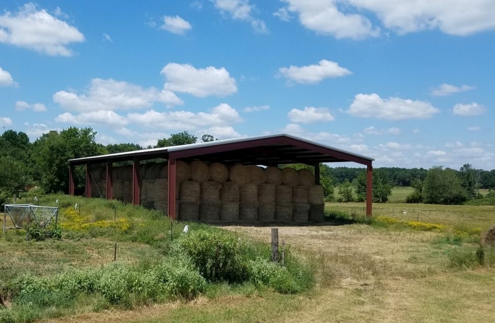 hay covering